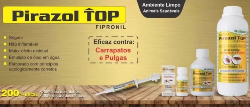 PIRAZOL TOP — Fipronil 10 g/L