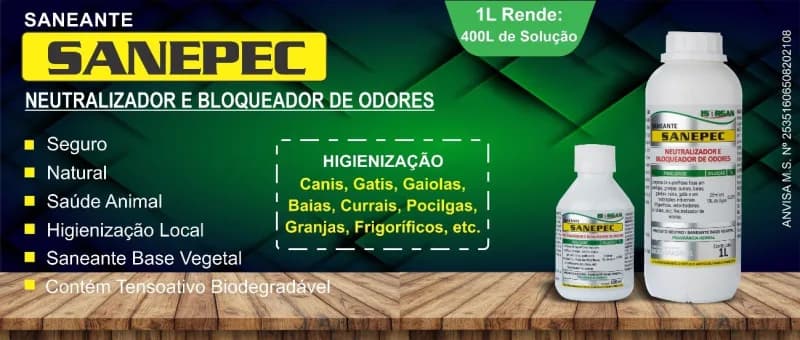 SANEPEC — Ácido Ricinoleico + emulsificante aniônico